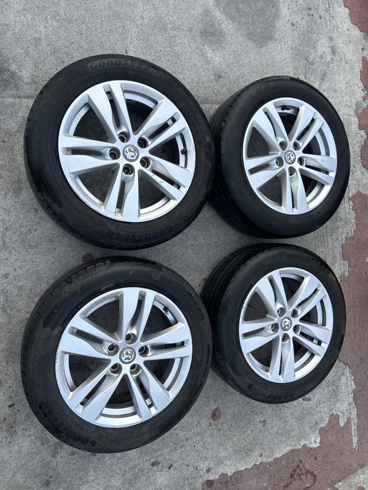 Set jante aliaj cu anvelope vara Opel astra K an 2015-2021