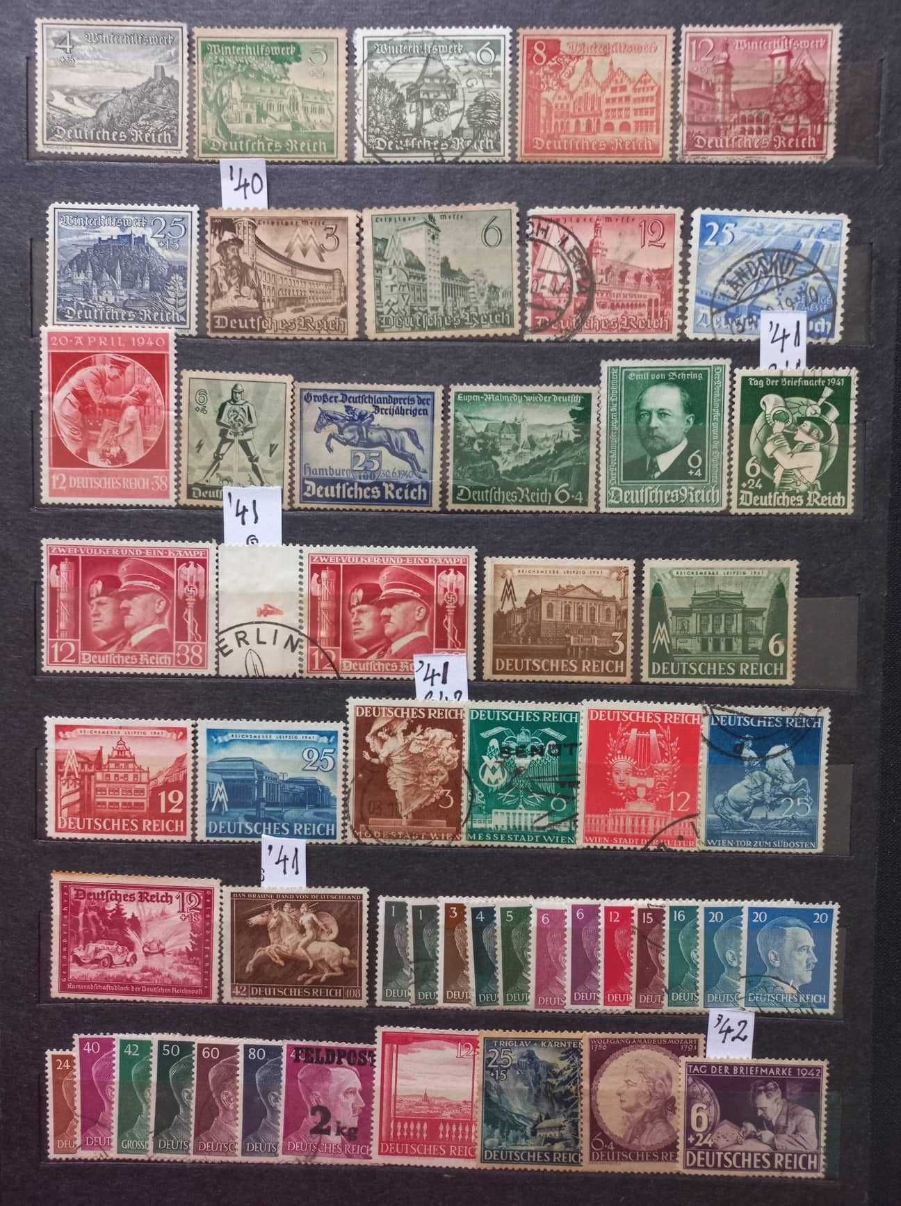 Colectie timbre Germania nazista 1933-1945