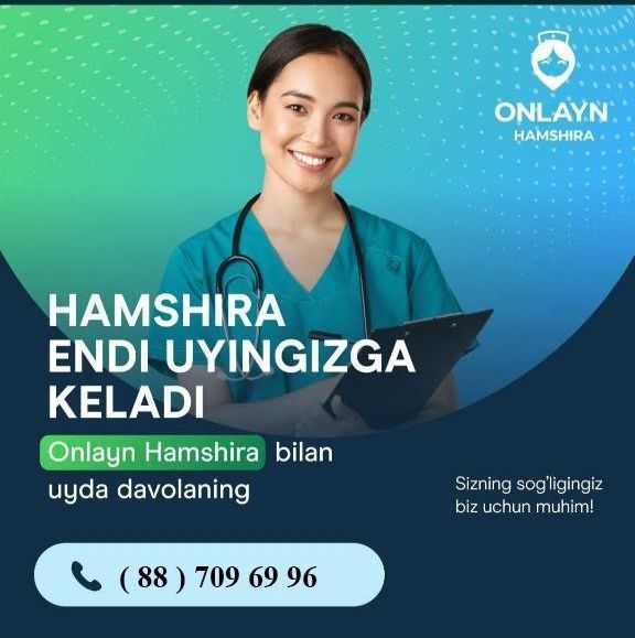 Oliy toifali profisional Hamshira / Ukol Kapilnitsa qo'yish /