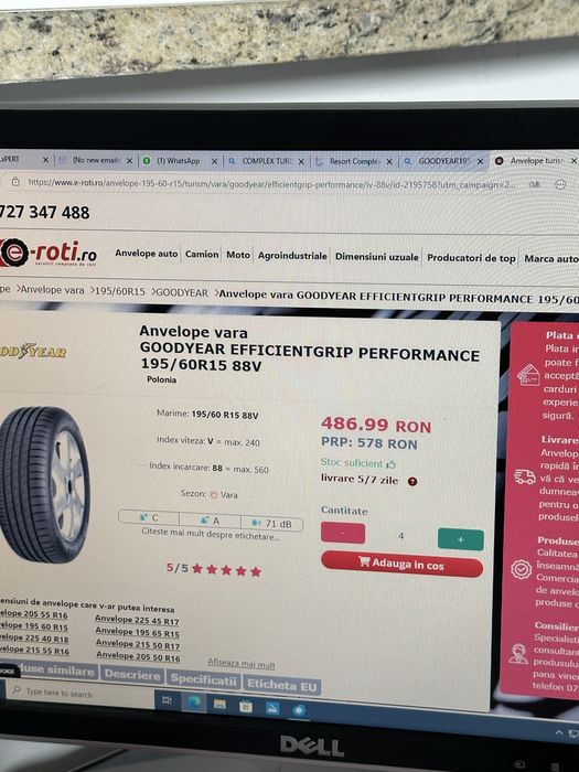 Anvelope vara Goodyear 195|60R15 88V