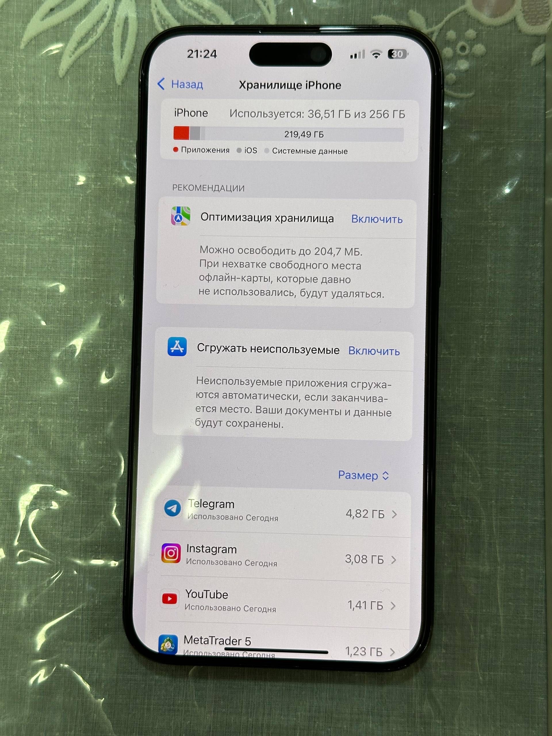 iPhone 15 Pro Max 256 GB сотилади !!!Telegramдан йозила!!!