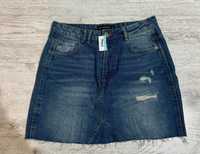 Fusta Denim scurta, marime 40