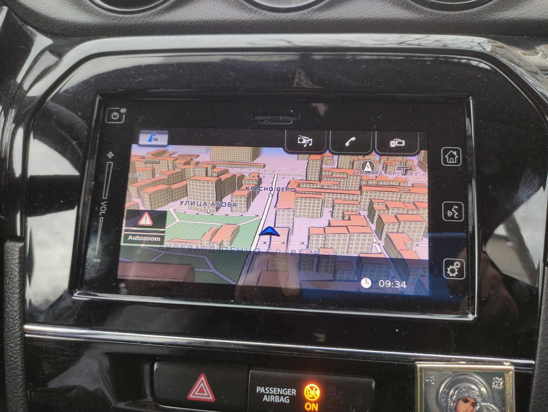 Карти за навигация Сузуки VITARA IGNIS SWIFT SX4 S-CROS Камери Андроид