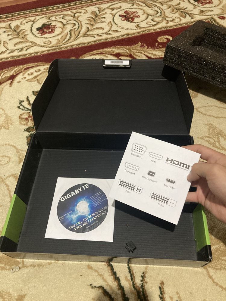 Продаю GTX 1050ti 4gb Gigabyte, НЕ РАБОЧИЙ!!!
