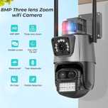 Smart wifi kamera 360 PTZ camera наружная камера iCSee