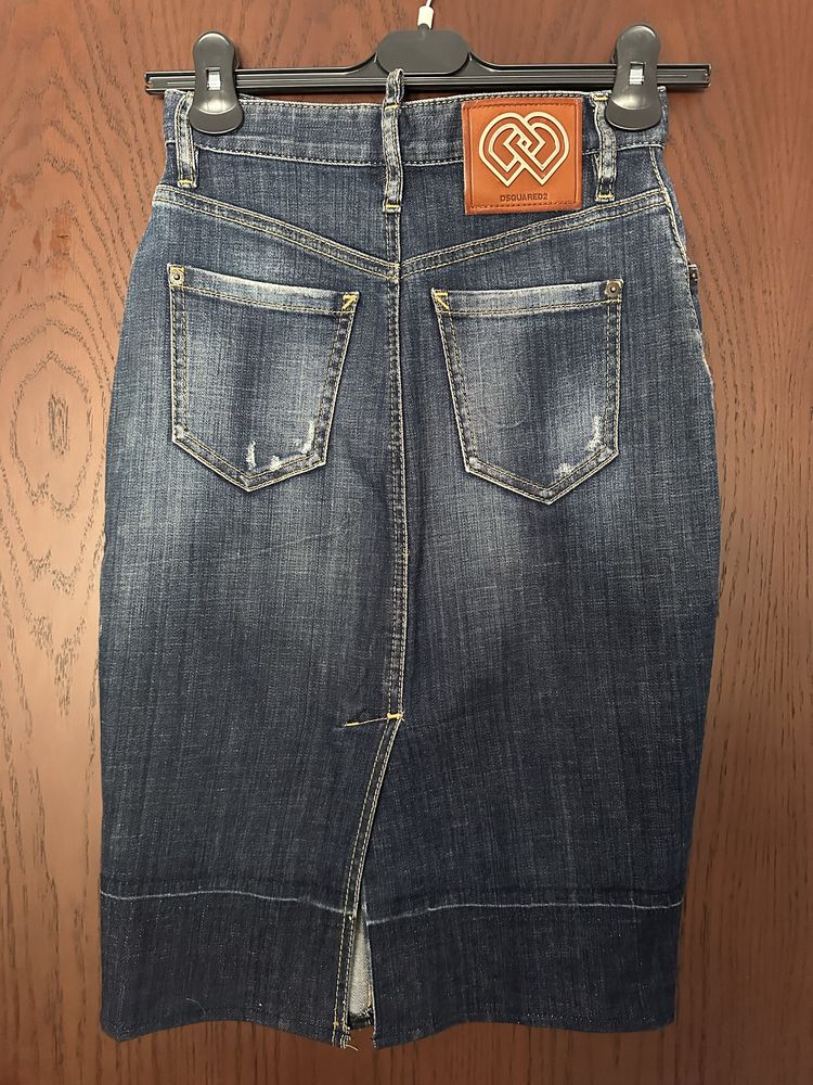 DSQUARED2 100% оригинална пола от деним