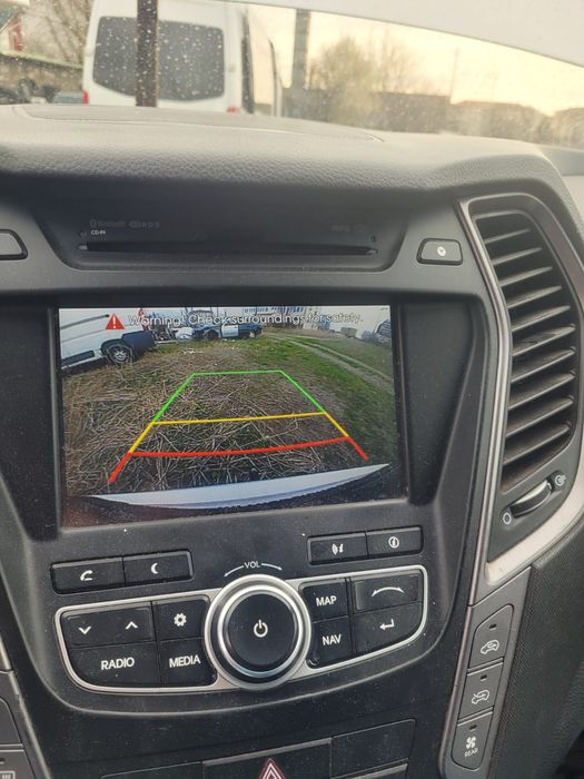 Mașină Hyundai SantaFe avariată