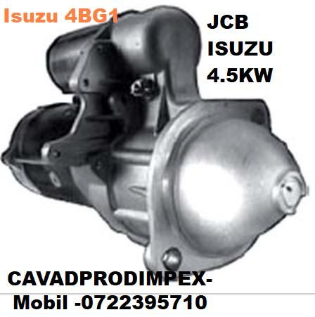 Electromotor JCB JS130, JS110, JS145, JS160 motorizare isuzu