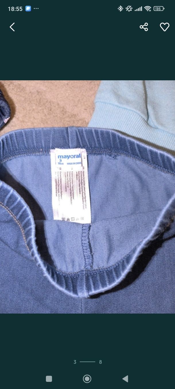 Лот дрешки Maroral,Zara 98 см