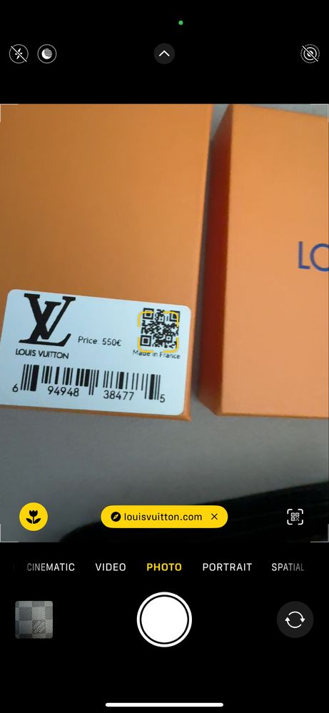 Louis Vuitton-Чисто нов автентичен мъжки порнфейл