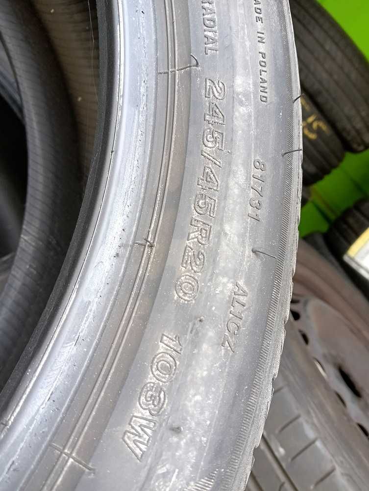 anvelope vara 245/45/20 BRIDGESTONE 2020 6MM RUNFLAT