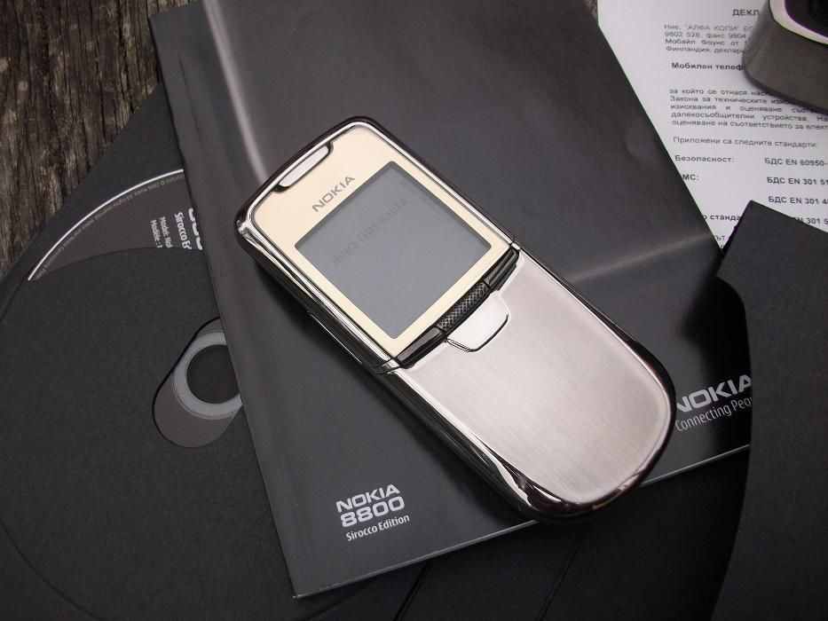 Nokia 8800 Gold Limitted Titan Edition Original Germany