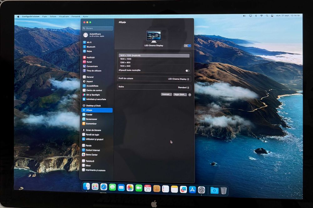 Apple mac mini Intel core i5, 16GB RAM, SSD 250GB + monitor Apple 24"