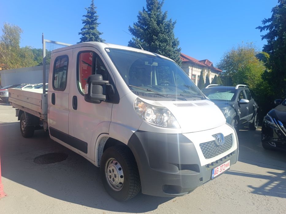De vânzare Peugeot boxer 7locuri +bena de 3metri,RAR efectuat ,