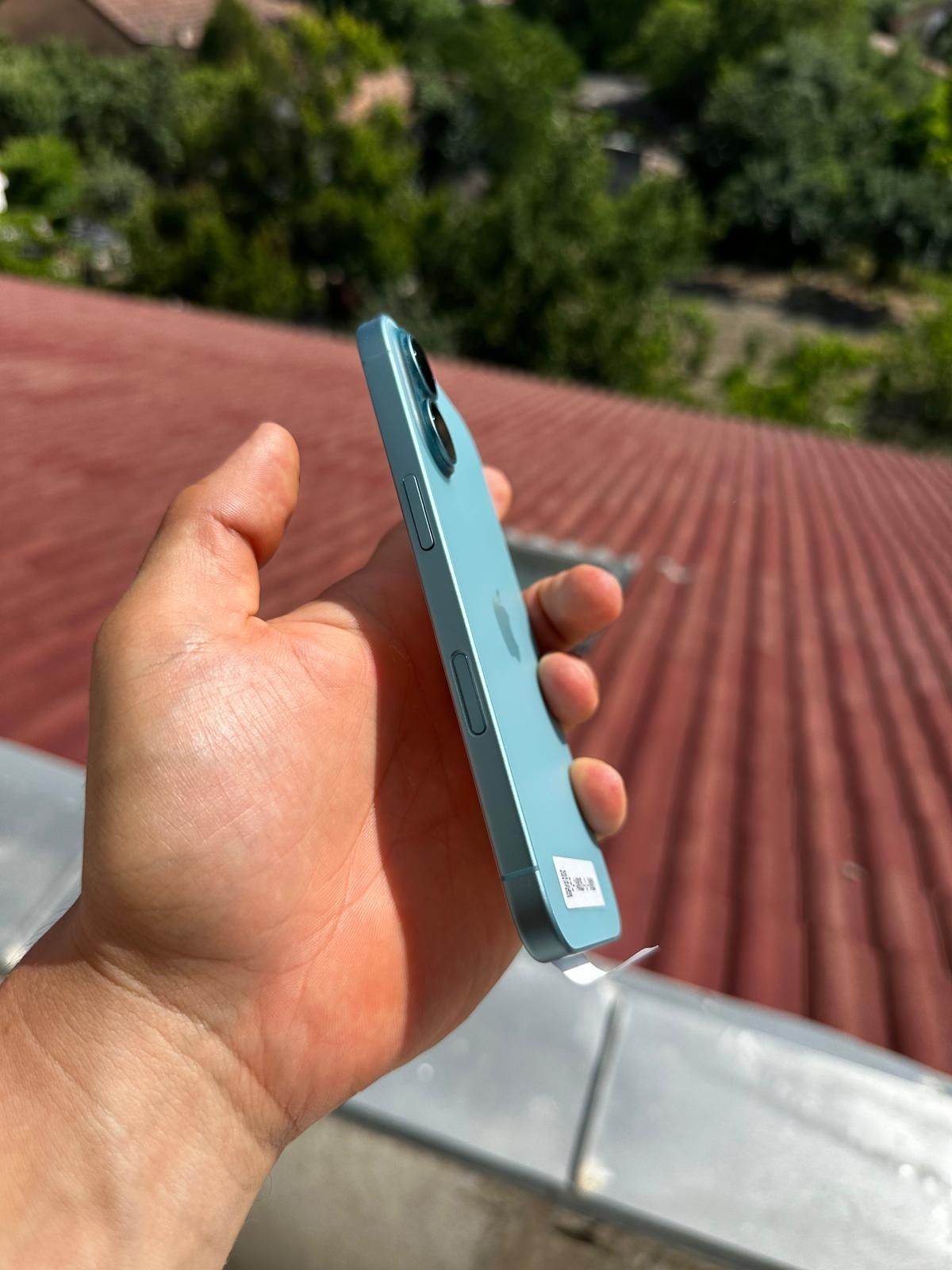 iPhone 16 Teal, Memorie 512GB, 100% Baterie - NOU la cutie Impecabil