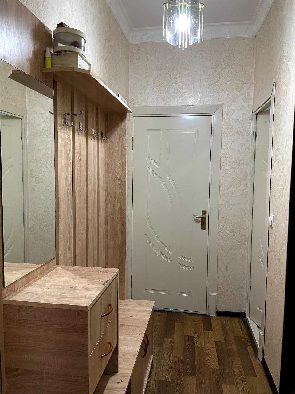 Чиланзар 7 кв-л. Панельный дом. 2в3\1\4. Евро, мебель, техника. TR