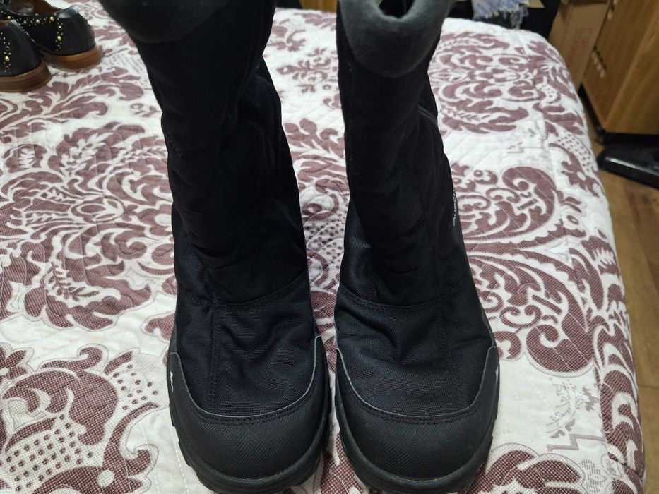 Cizme bărbătești de zăpadă, negre, Decathlon, mărimea 41