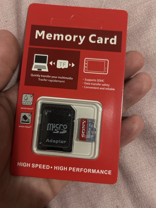 Card micro sd sony