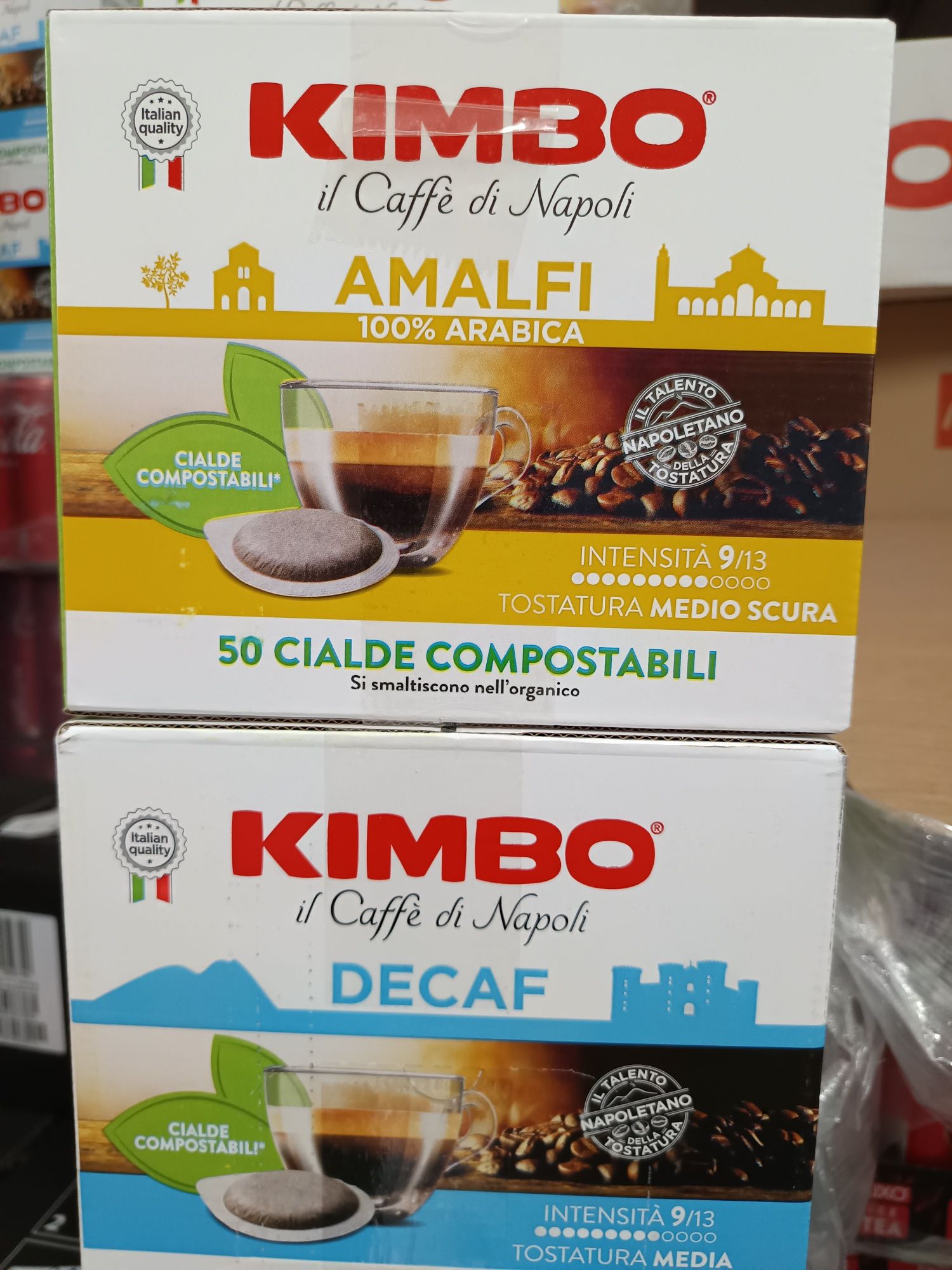 Хартиени кафе капсули Кимбо Kimbo 50бр