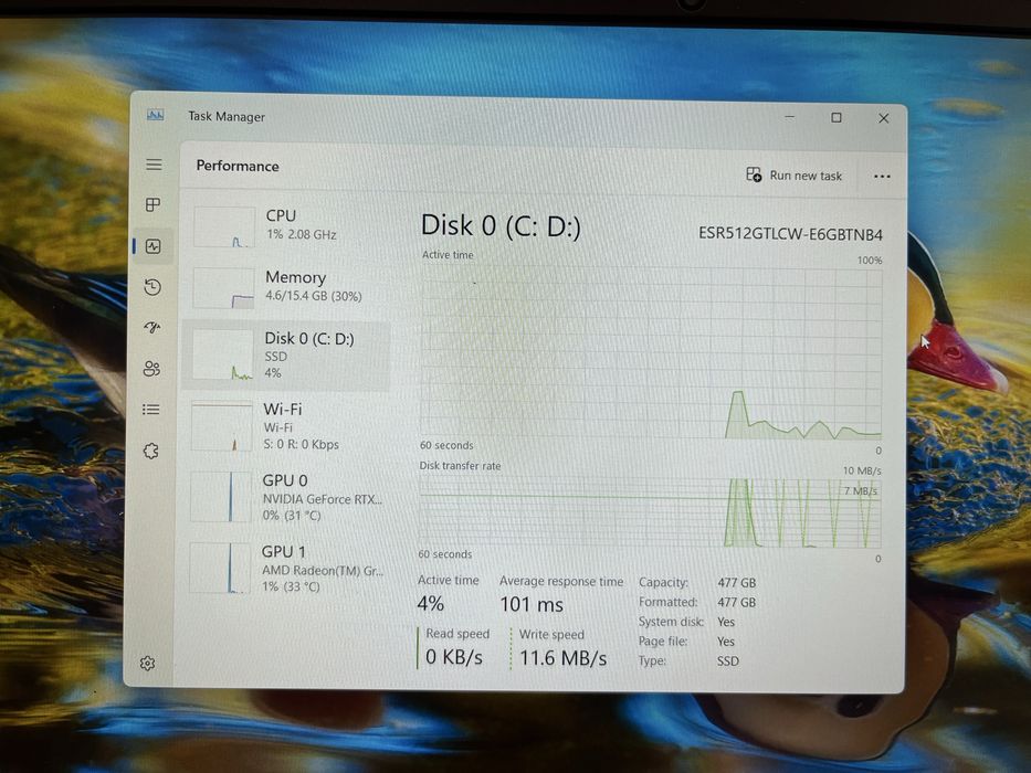 Геймърски лаптоп Gigabyte AMD Ryzen 5 5600H, Nvidia RTX 3060 6GB