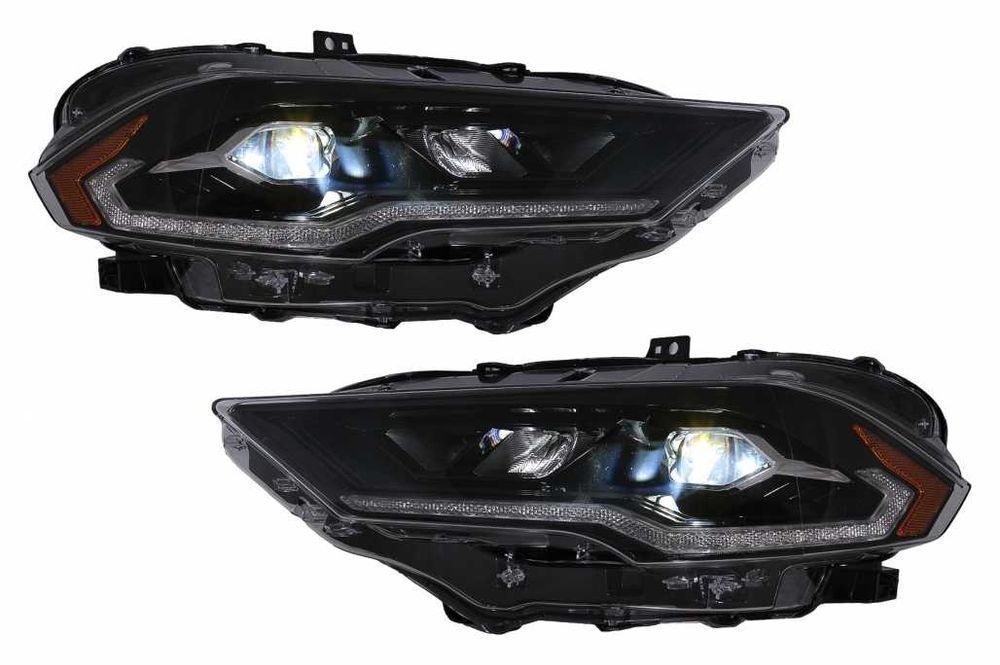 Faruri LED Ford Mustang Facelift (2018-2023) Negru Semnal Dinamic