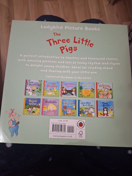 Ladybird Picture Books 6 книги на английски с детски приказки