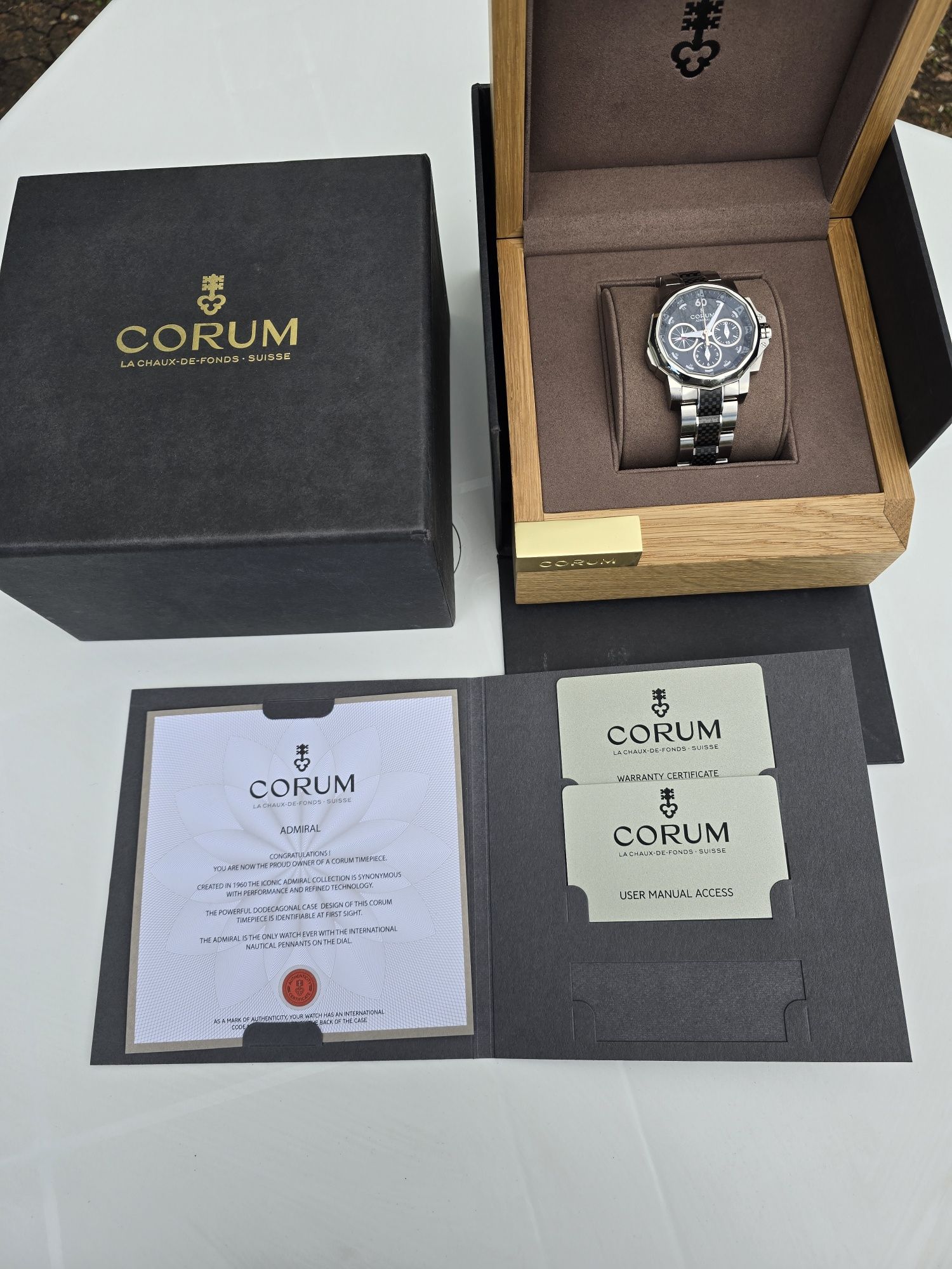 Corum Admiral's Cup Split Seconds Chronograph A986/04105