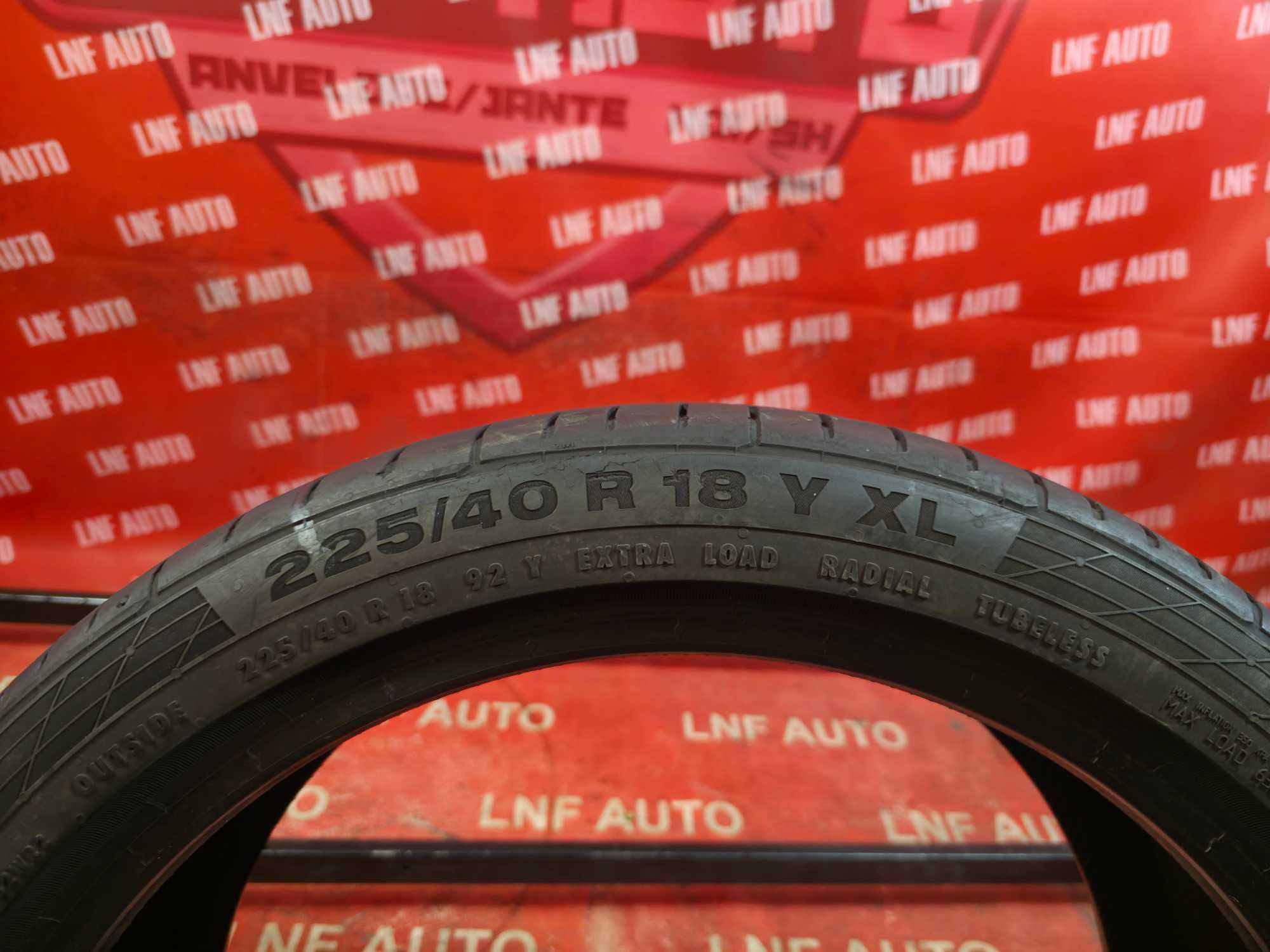 Anvelope de VARA - 225/40/18 - Continental - 5.82 MM - DOT 2021 !