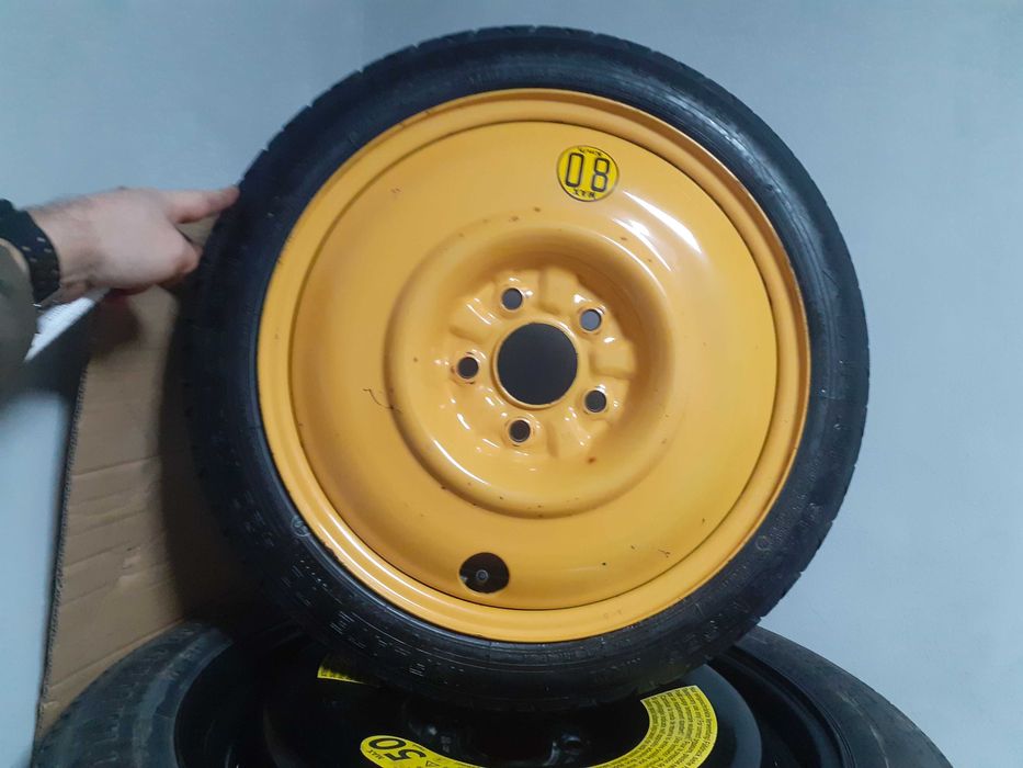 Roata de rezerva Slim Mazda 2 3 5 Honda Civic Kia Hyundai 5x114.3 R16