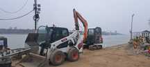 INCHIRIEZ  Bobcat si Buldoexcavator    EXECUTAM L
