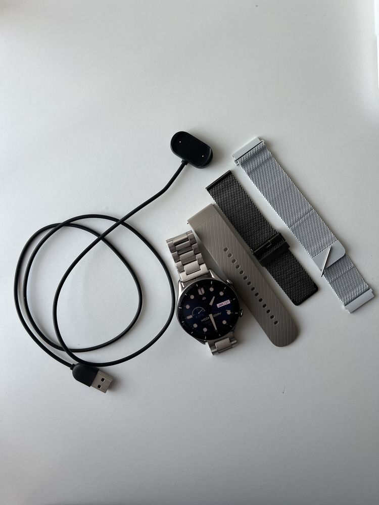 Смарт часовник / Smartwatch Amazfit GTR 3 с 3 каишки