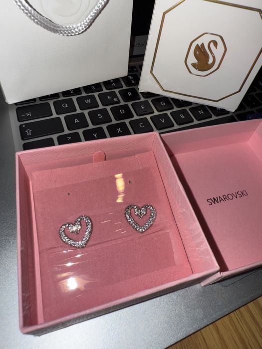 Cercei Heart Swarovski