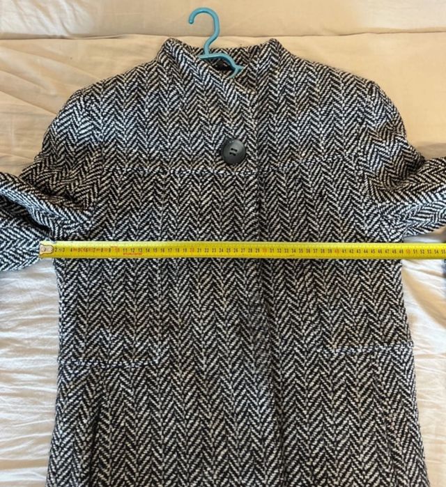 Palton 80% lână cambrat