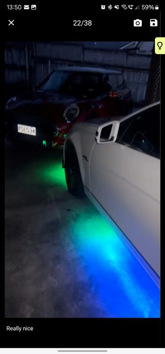 Set Benzi Led Symphony Neon cu Aplicatie Bluetooth Tuning Lumina sub