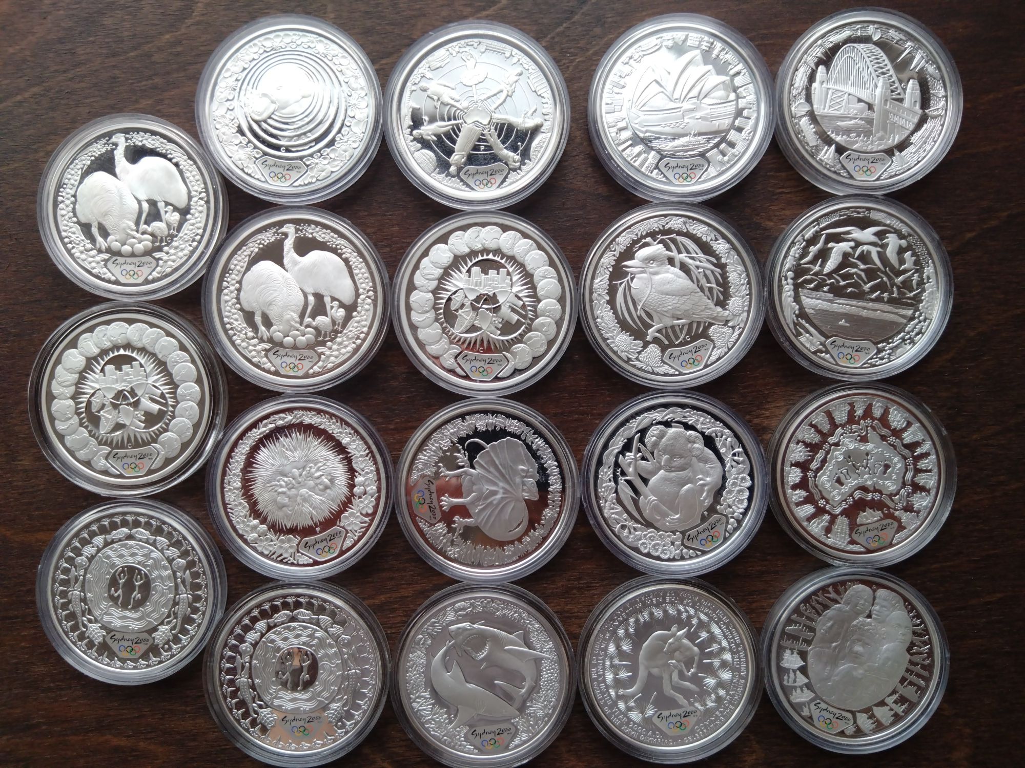 Сребърни монети, разни - 1oz, 0.999