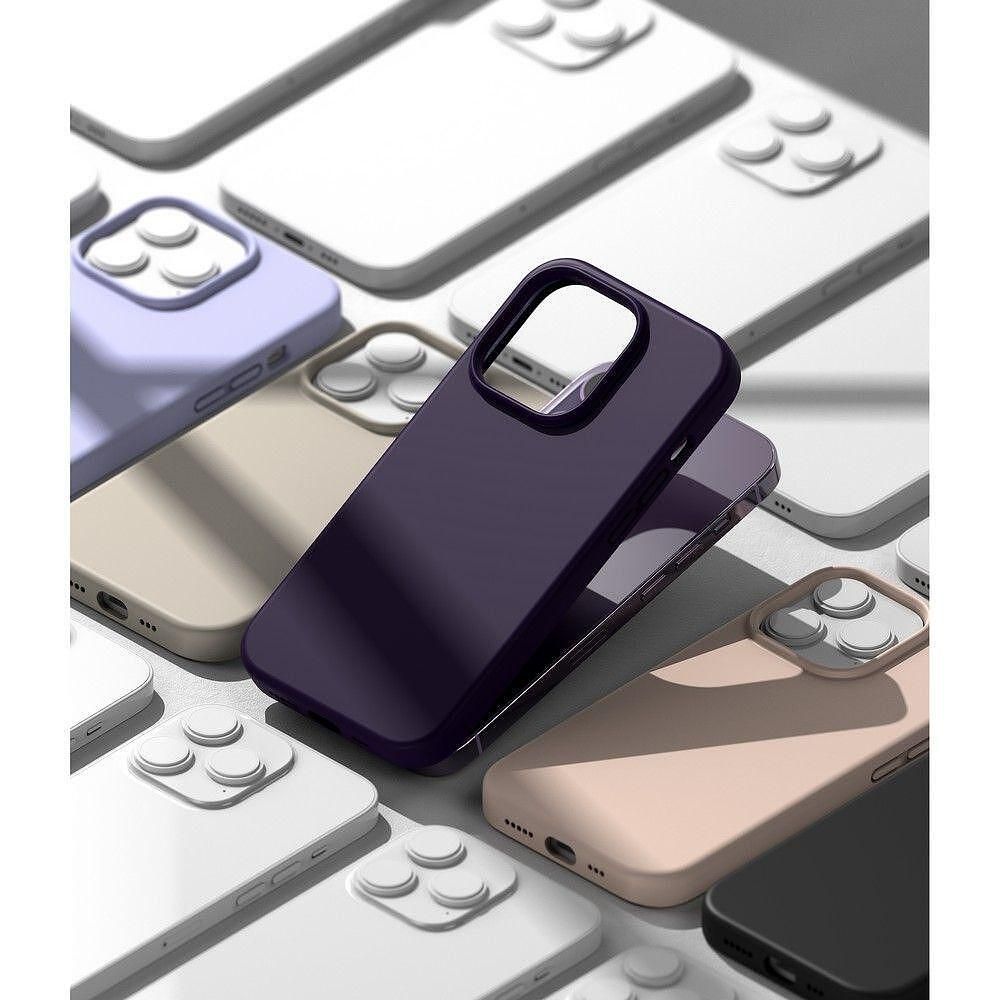 Кейс ringke silicone за iphone 14 pro max purple