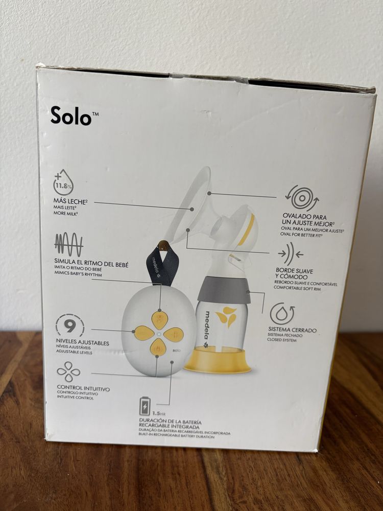 Medela Solо електрическа двуфазова помпа за кърма с ПОДАРЪК колектор