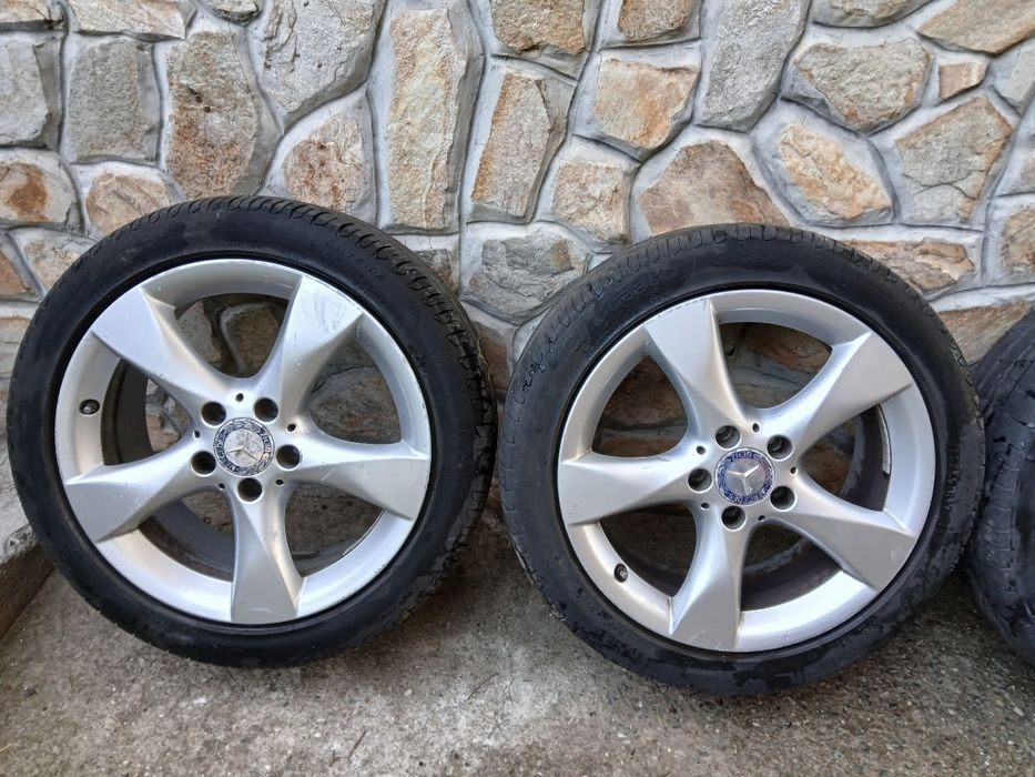 Оригинални Ал джанти 17цола за Mercedes w204-c-class.B-w246.w169.5×112