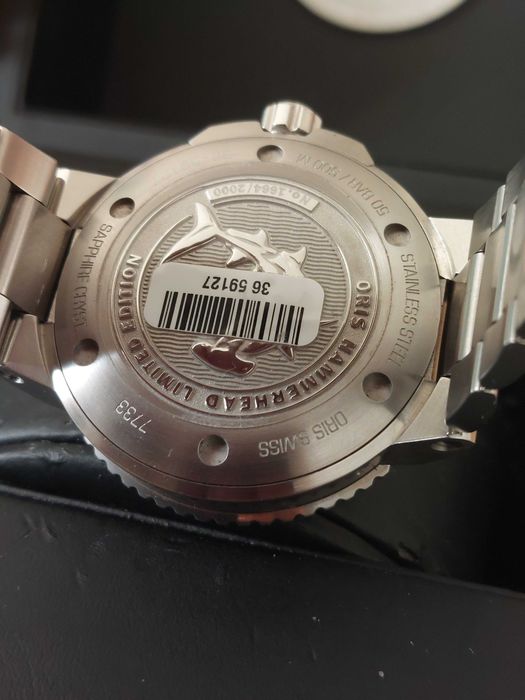 ORIS Aquis Hammerhead Limited Edition Diver 45mm Day/Date