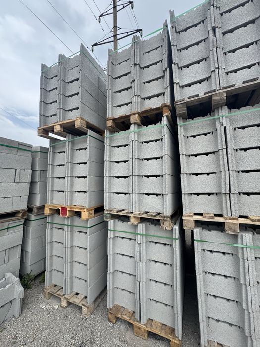 Несъемная опалубка фундаментный блок шлакоблок кирпич бетон фундамент