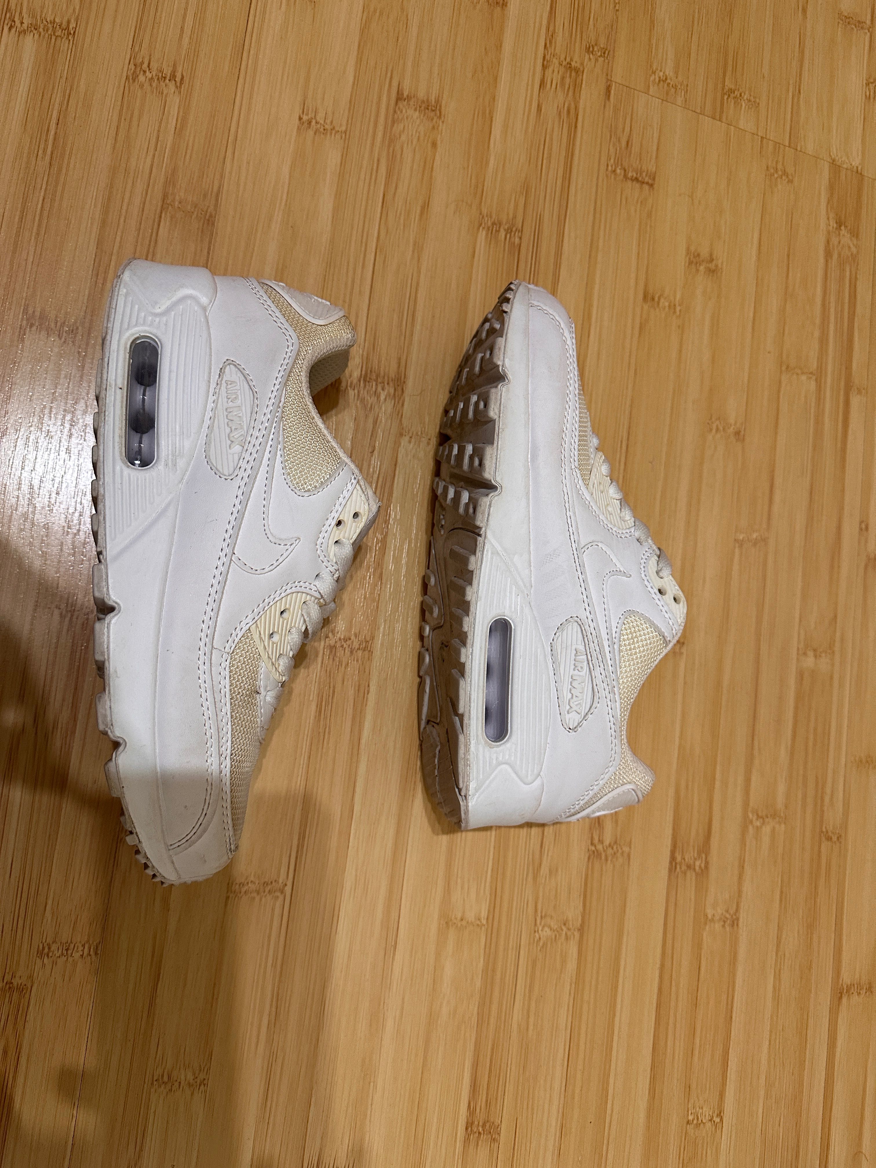 Nike Air Max 90 - дамски бели кецове