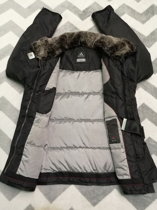 PEUTEREY geacă iarnă damă PUF blană IEPURE | transport GRATUIT‼️FAN