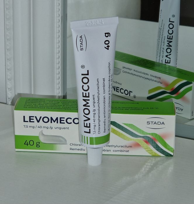 Levomecol unguent cicatrizant