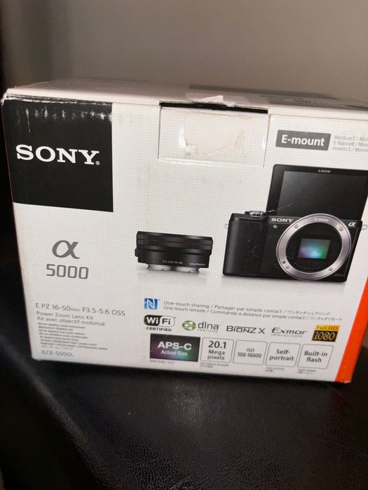 Sony alpha 5000 aparat foto