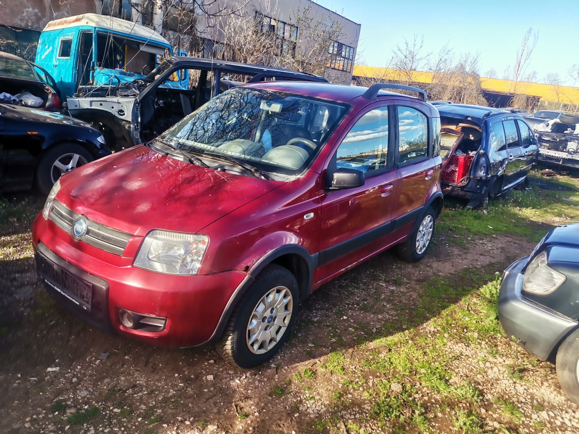 Фиат панда 1.1 4х4 Fiat panda за части