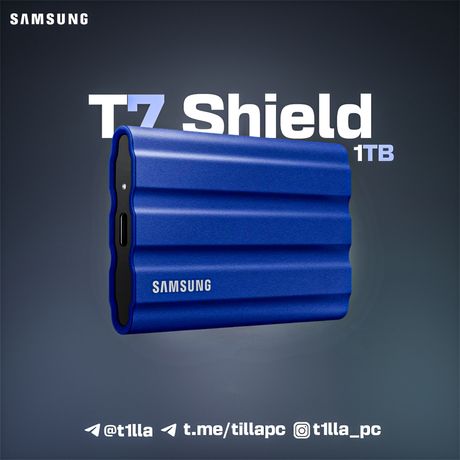 Samsung t7 shield 1tb original new portable ssd 1050mb/s