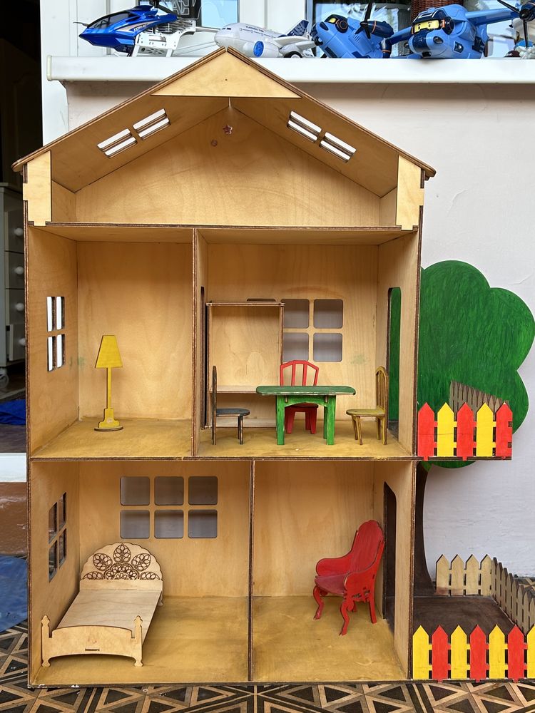 Детский домик с мебели
