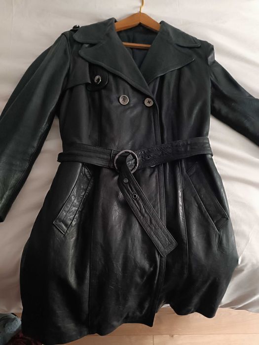 Trench piele naturala