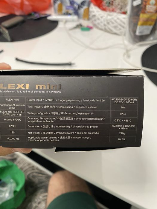 Lampa acvariu Azoo Flexi mini Hcri Led