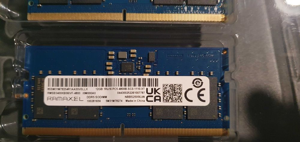 Memorie ram  Ramexel DDR4 4800 mhz 24 gb 12×12 dual chanel